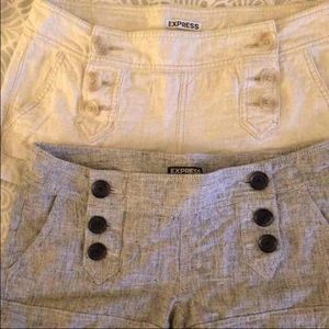 EXPRESS LINEN SHORTS BUNDLE