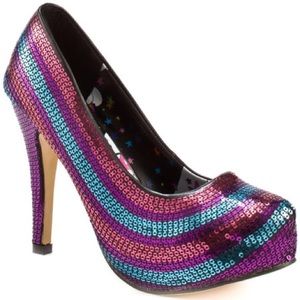 💖 Iron Fist Twinkle Toes Plat - MultiSequin