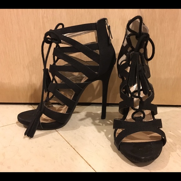 Sam & Libby lace up heels