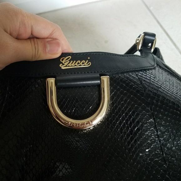 Gucci python D ring - Picture 2 of 8