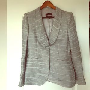 Giorgio Armani grey blazer sz 40