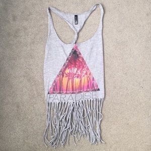 Full Tilt racer-back 'Paradise' tank