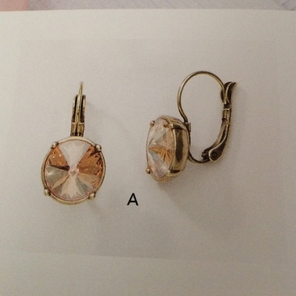 Swarovski Jewelry - Golden shadow earrings by Swarovski