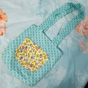 Cute handmade hipster owl tote purse