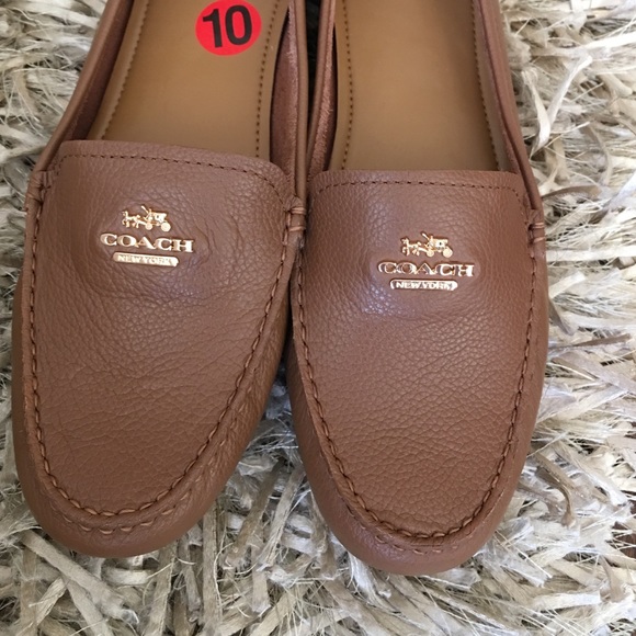 ❌sold❌Coach leather flats shoes - Picture 3 of 4