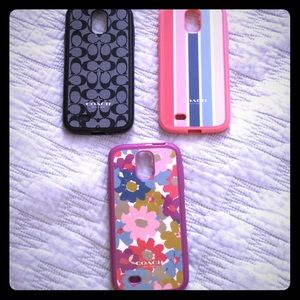 ❤️❤️BUNDLE - COACH CELL PHONE CASES ❤️❤️