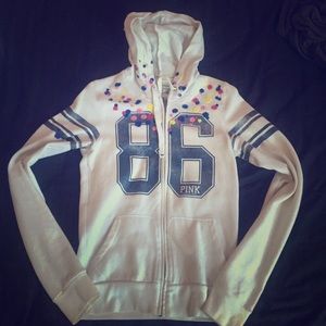 VS PINK Zip Up Hoodie