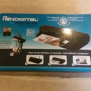 Pandigital photo link one-touch scanner up to 5x7