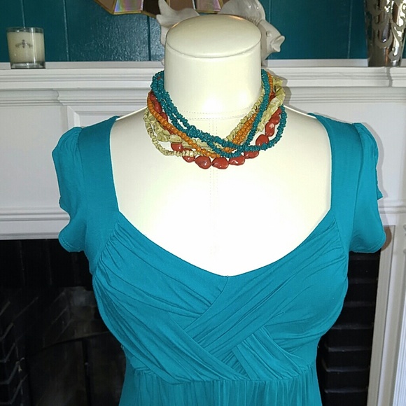 Soprano teal dress - Picture 2 of 3