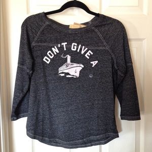 American Eagle "Don't Give A Ship" Tee