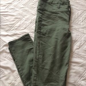 High waisted jeggings
