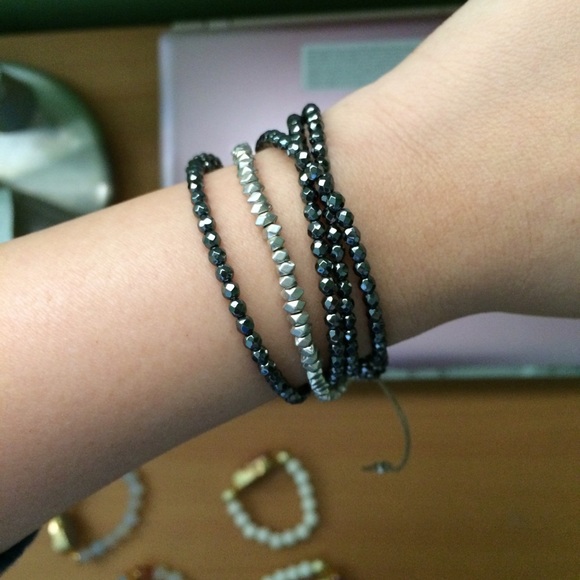Stacking druzy bracelets - Picture 3 of 4