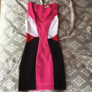 Arden B. Color Block Body Con Dress