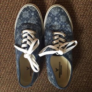 Paisley patterned vans
