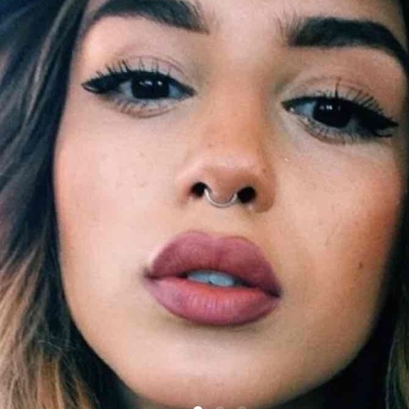 one silver septum faux ring