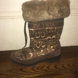Coach snow boots SALE