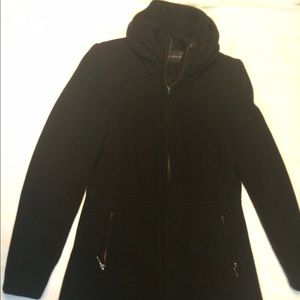 Black Zara coat