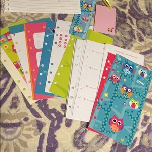 2016 Personal Planner owl inserts