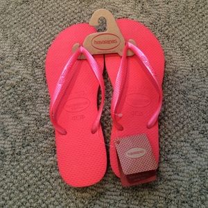 Guava Red Havaianas Slim Flip Flops flip-flops