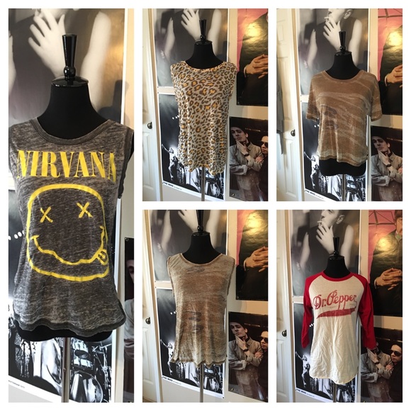 Bundle of 4 tops!