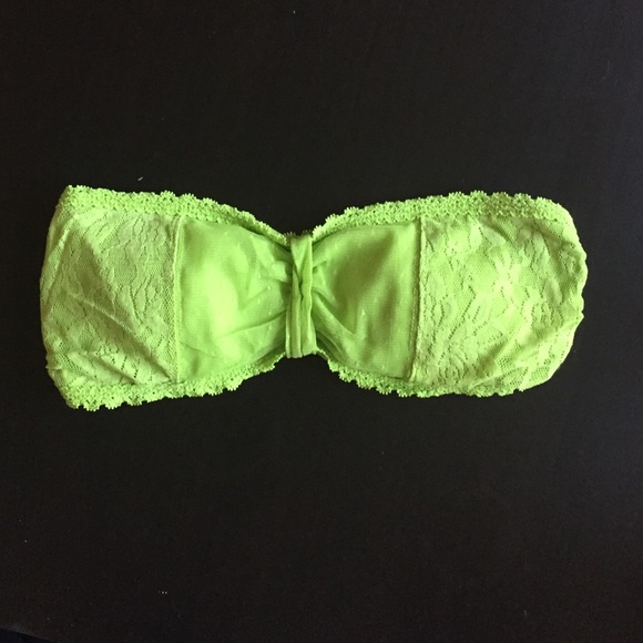 Lime green bandeau