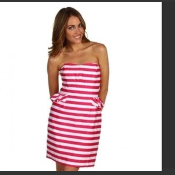 Lilly Pulitzer Dresses & Skirts - Lily Pulitzer peplum party dress!!