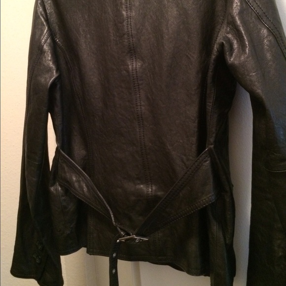 MICHAEL KORS LEATHER JACKET "NEW" - Picture 4 of 4