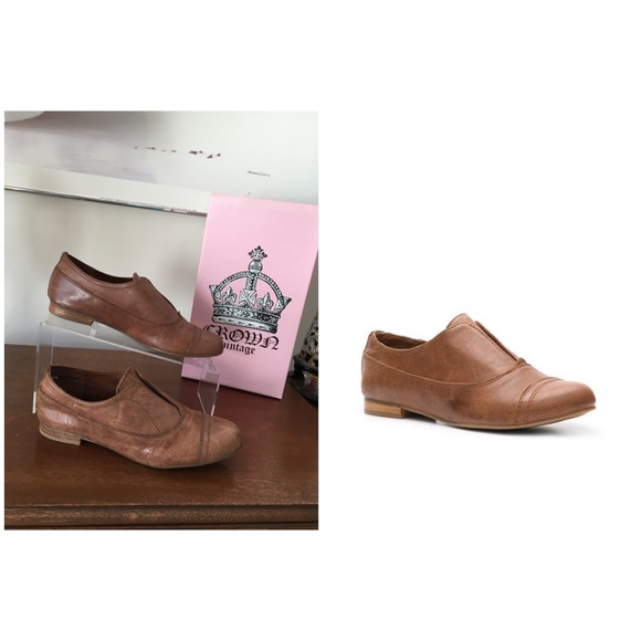 Crown Vintage Shoes - Crown Vintage Leather Oxfords