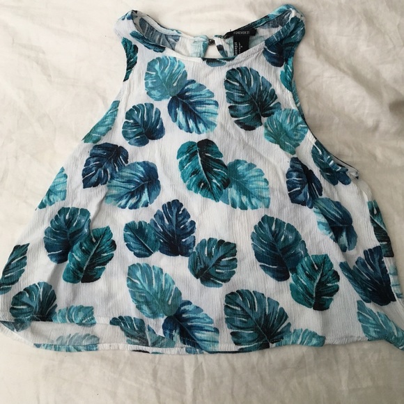 *TRADING* Palm Tree Leaf Shirt