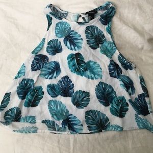 *TRADING* Palm Tree Leaf Shirt