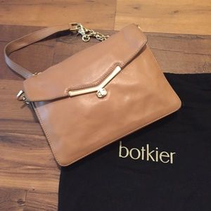 Botkier tan leather handbag
