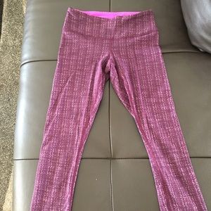 Lululemon wunder under crop