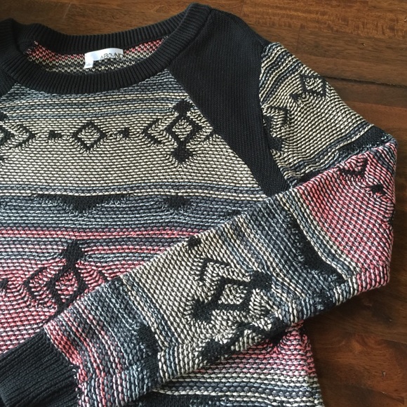 Tribal Print Sweater