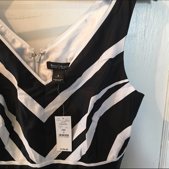 White House Black Market striped dress, NWT! - Picture 2 of 2