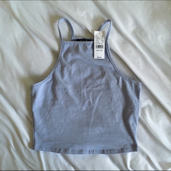 Periwinkle/Blue Square Neck Halter
