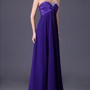 Long Chiffon Prom Dress