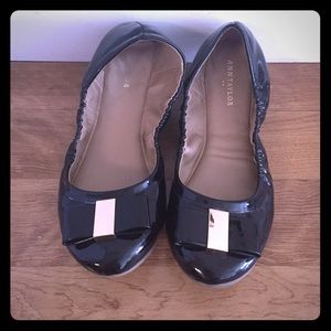 Ann Taylor Black Flats