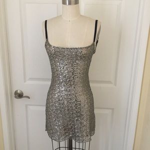 Silver Sequence Dress