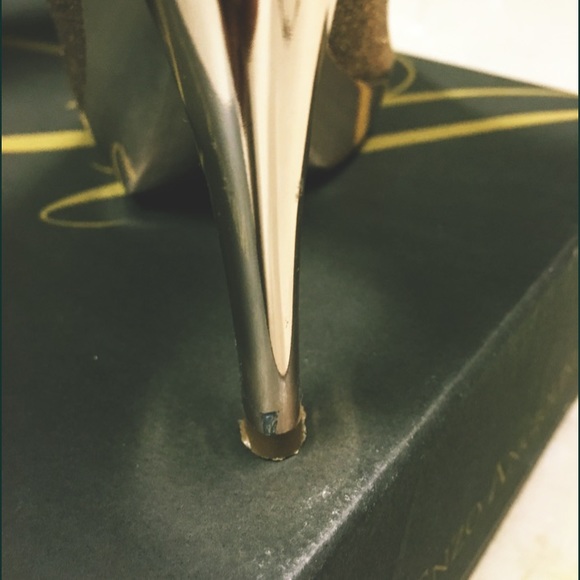 Enzo Angiolini gold glitter pumps - Picture 3 of 3