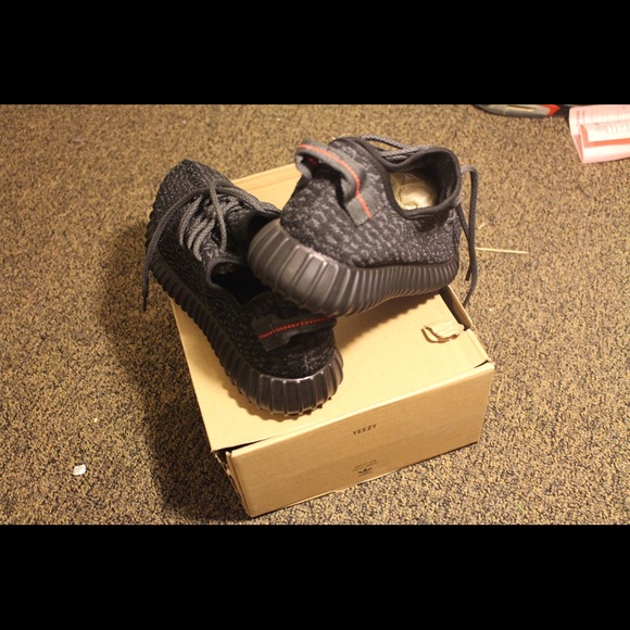 Men's adidas Pirate black yeezy 350 boosts