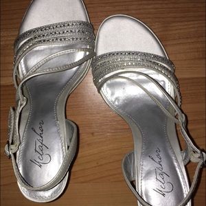 Silver heels