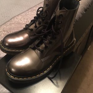 Pewter Pascal Doc Marten size 8