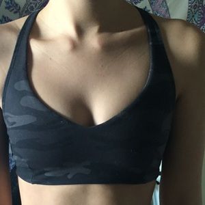 Camo rare lulu sports bra