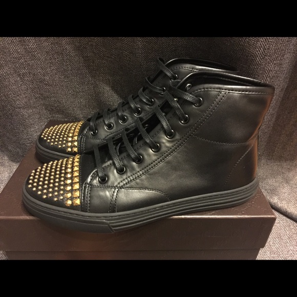 SOLD!!! Authentic Gucci high top sneakers - Picture 3 of 4