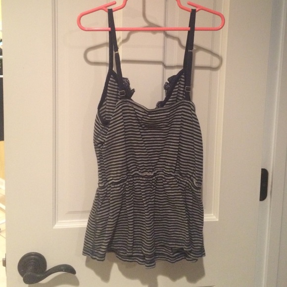 Striped baby doll top - Picture 2 of 3