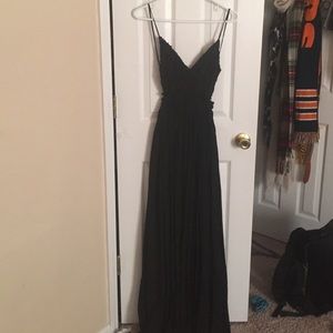 Black lace maxi dress- Shop Hopes