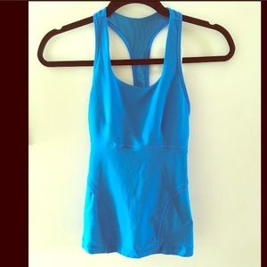 Like new! Lululemon racer back tank - size 2.