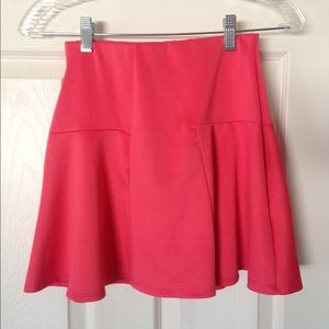 Pink Charlotte Russe Skater Skirt