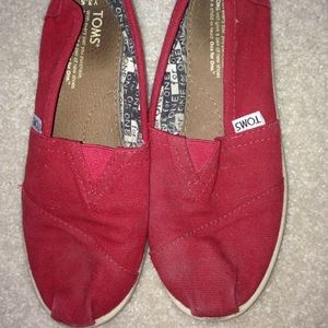 Women's Red TOMS