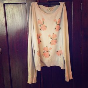 Wildfox Floral Sweater
